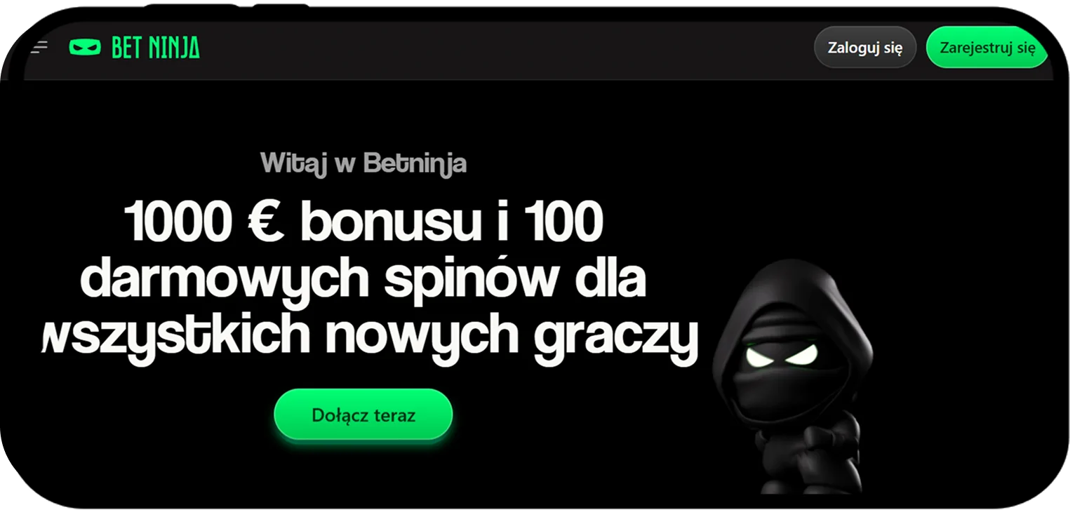 BetNinja - Szybkie Wypłaty Crypto w Kasynie Online z Niskim Wymogiem Obrotu